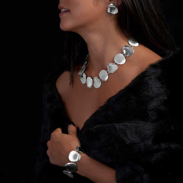Amala contemporary silver jewellery