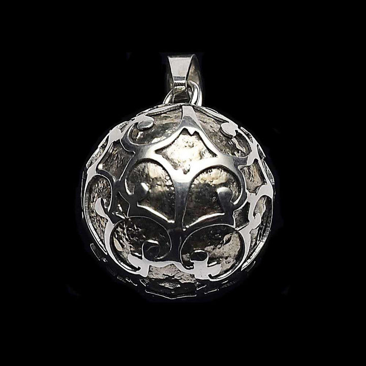 Adina Chiming Silver Pendant - Corazon Latino