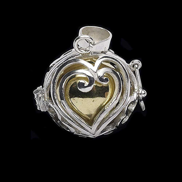 Adora Chiming Filigree Pendant - Corazon Latino