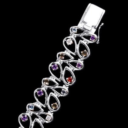 Alexandra Jewelled Bracelet - Corazon Latino