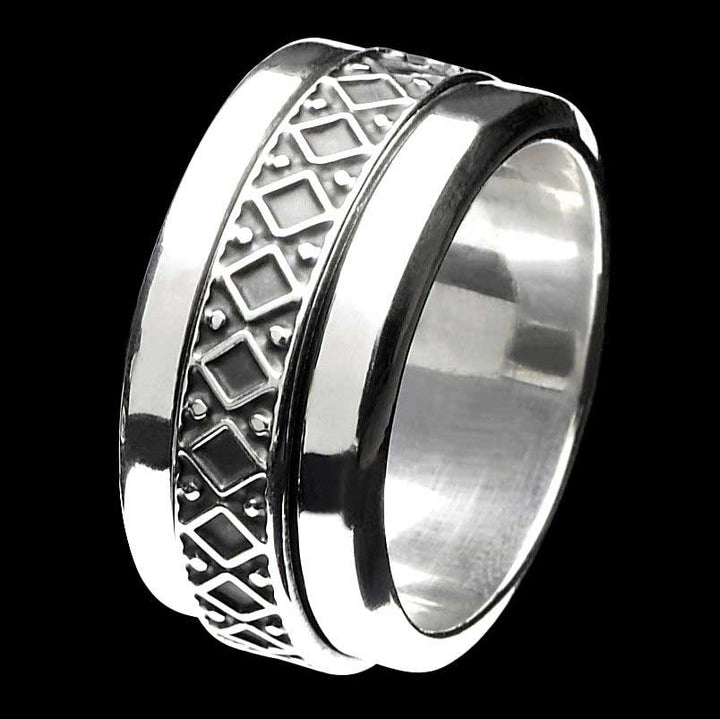 Antiope Silver Soulmate Ring - Corazon Latino