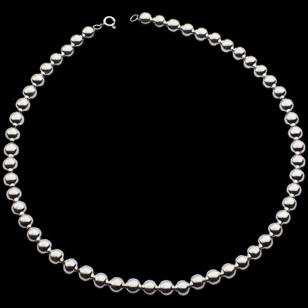 Astraea Silver Bead Earrings - Corazon Latino