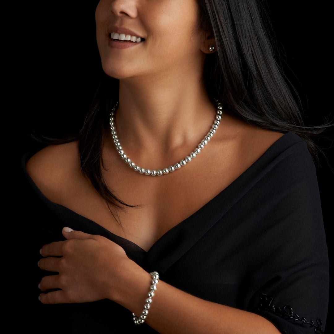 Astraea Silver Beads Bracelet - Corazon Latino