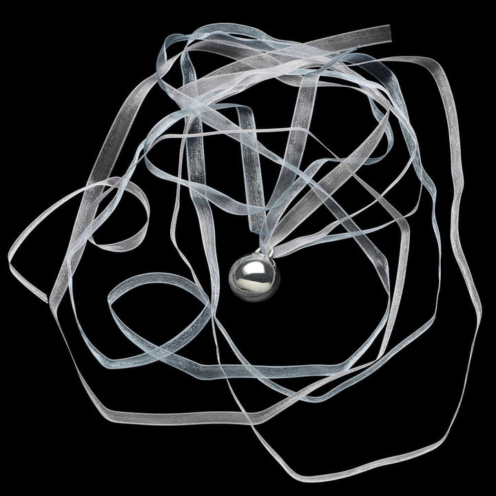 Aurora Chiming Silver Bola - Corazon Latino