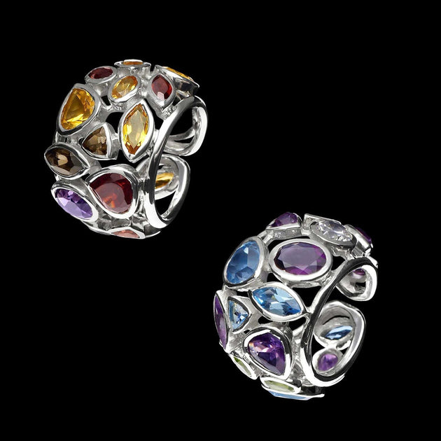Borealis Gemstone Rings from Corazon Latino