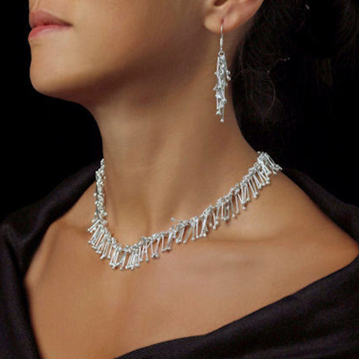 Catharina Silver Necklace - Corazon Latino