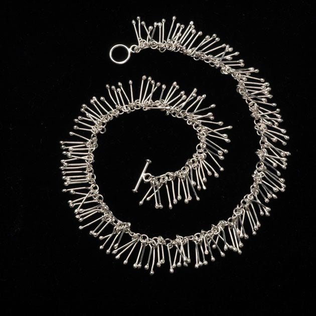 Catharina Silver Necklace - Corazon Latino