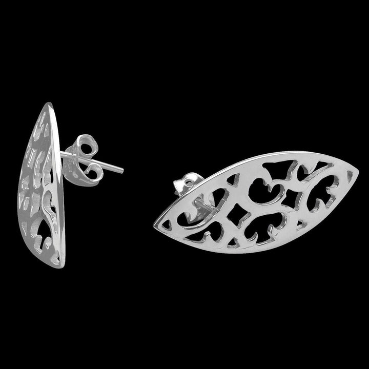 Centauri Silver Earrings - Corazon Latino
