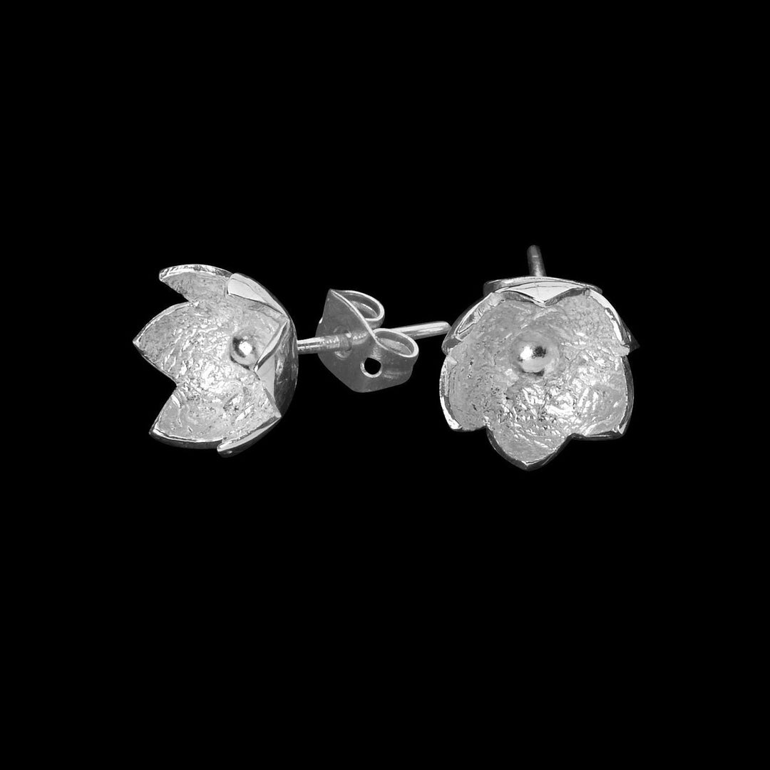 Cressida Silver Flowers Earrings - Corazon Latino