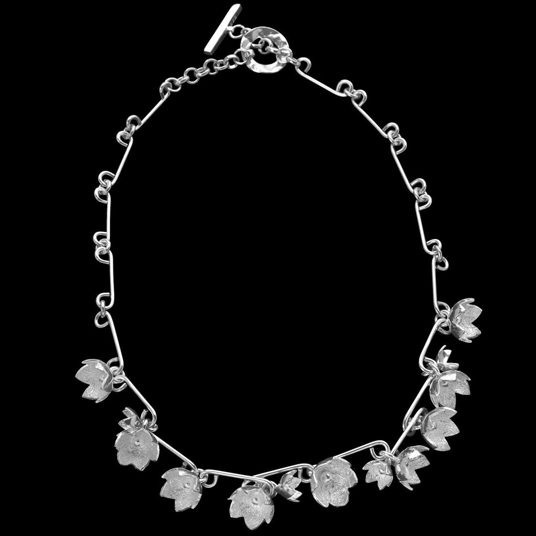 Cressida Silver Flowers Earrings - Corazon Latino