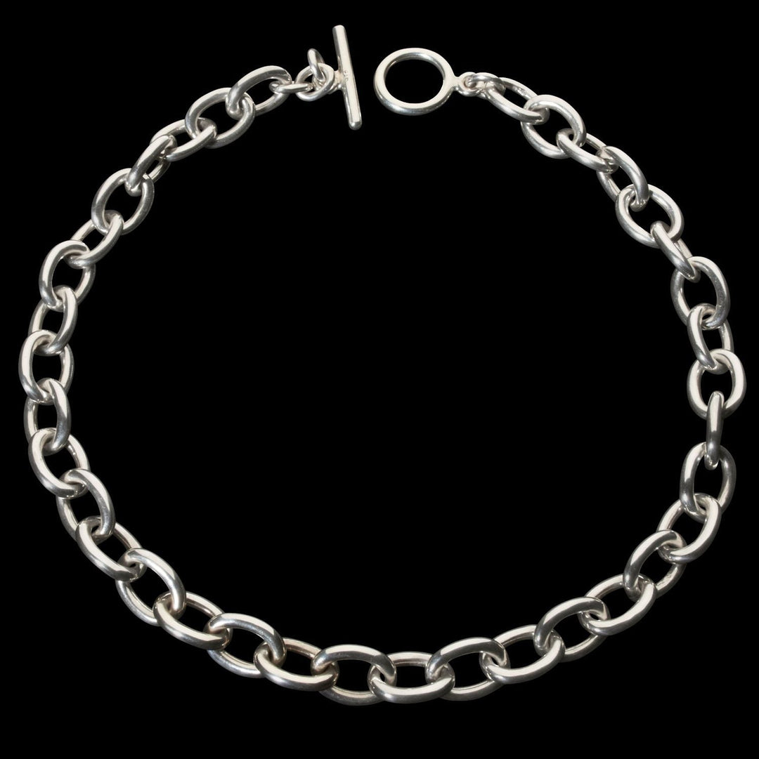 Damona Sterling Silver Necklace - Corazon Latino