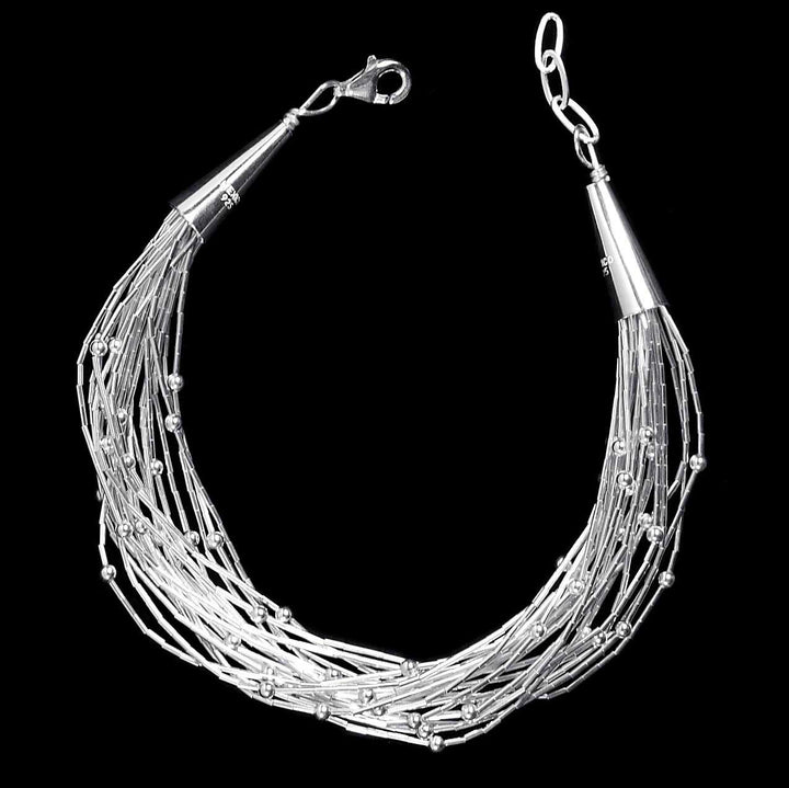 Diana Silver Dewdrop Necklace - Corazon Latino