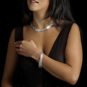 Diana Silver Dewdrop Necklace - Corazon Latino