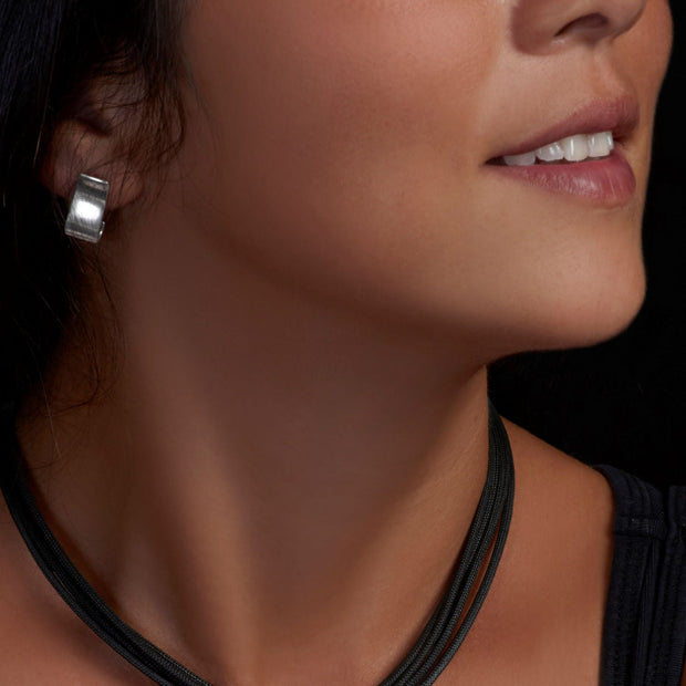 Encantado Silver Earrings - Corazon Latino