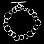 Eroded Silver Necklace - Corazon Latino