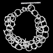 Eroded Silver Necklace - Corazon Latino