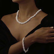 Hebe Silver Rings Bracelet - Corazon Latino