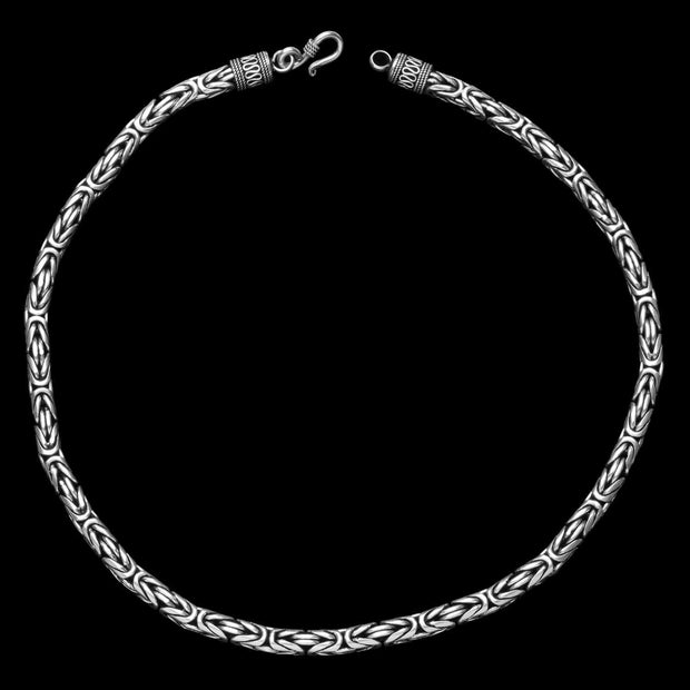 Io Chunky Men's Silver Chain - Corazon Latino