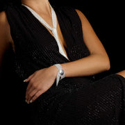 Isis Silver Button Bracelet - Corazon Latino