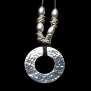 Jupiter Beaten Silver Ring - Corazon Latino