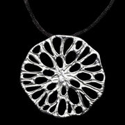 Leda Silver Necklace - Corazon Latino