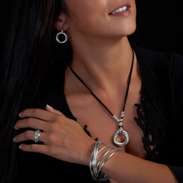 Luna Russian Rings Necklace - Corazon Latino