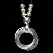 Luna Silver Rings Earrings - Corazon Latino