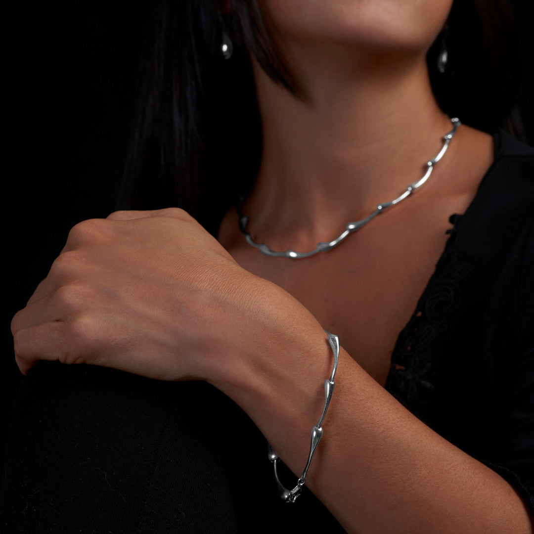 Lutetia Silver Bracelet - Corazon Latino