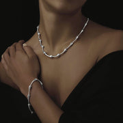 Lutetia Silver Necklace - Corazon Latino
