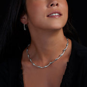Lutetia Silver Teardrop Earrings - Corazon Latino