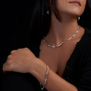 Lutetia Silver Teardrop Earrings - Corazon Latino