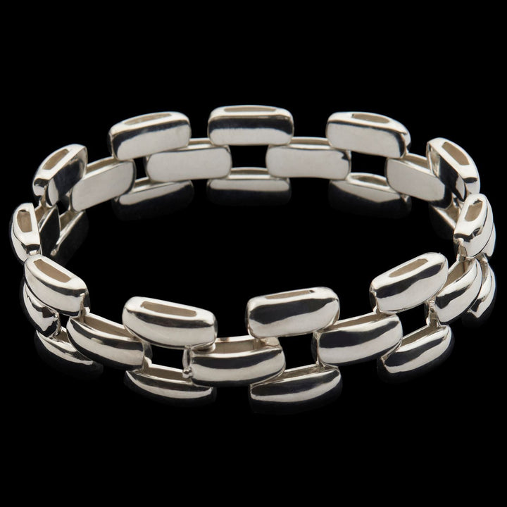 Lyra Silver Bracelet - Corazon Latino