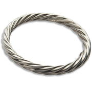Minerva Silver Bangle - Corazon Latino