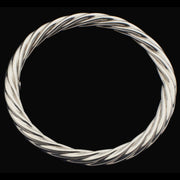 Minerva Silver Bangle - Corazon Latino