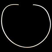 Orbit slim silver choker