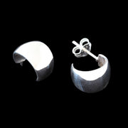 Pallene Silver Loop Earrings - Corazon Latino
