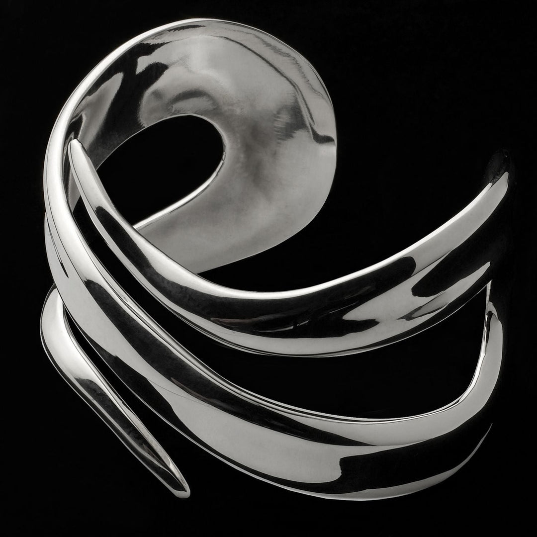 Pandora Chunky Silver Bangle - Corazon Latino