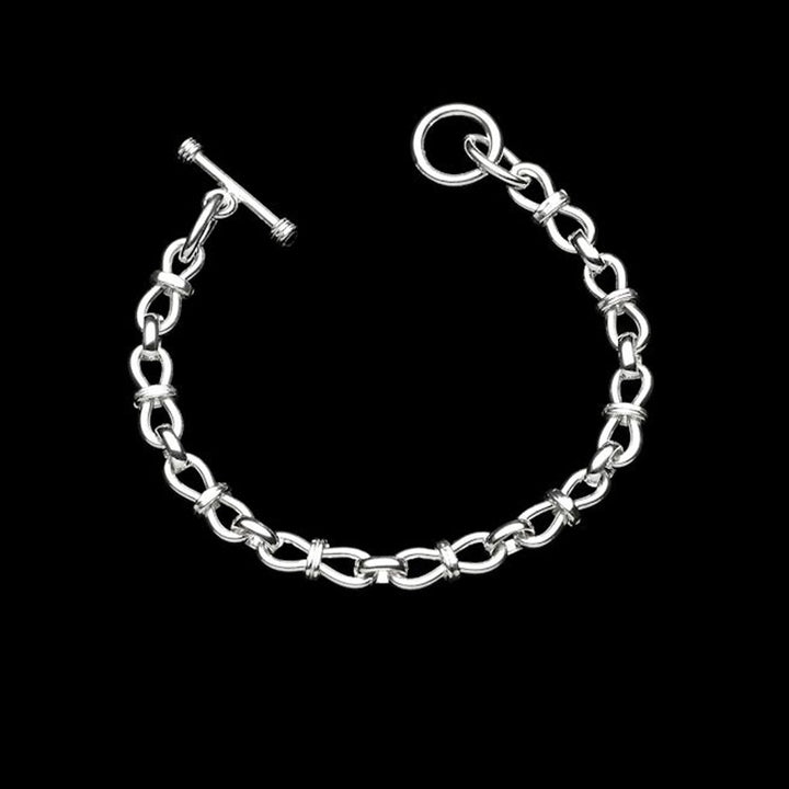 Pegasus Silver Bracelet - Corazon Latino