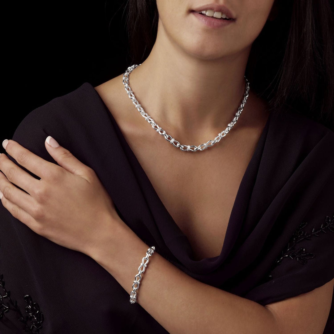 Pegasus Silver Bracelet - Corazon Latino