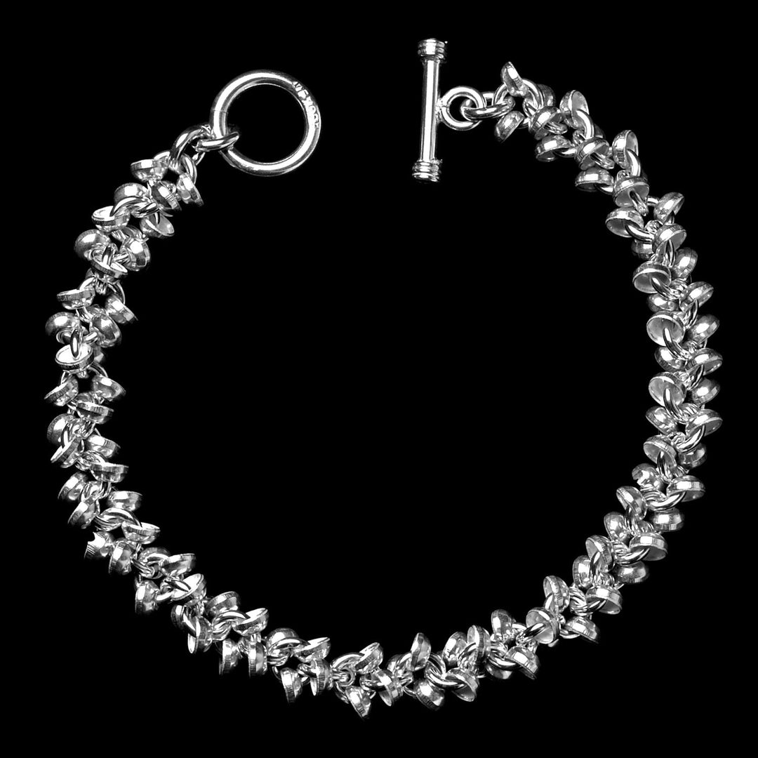 Rhea Silver Cups Necklace - Corazon Latino