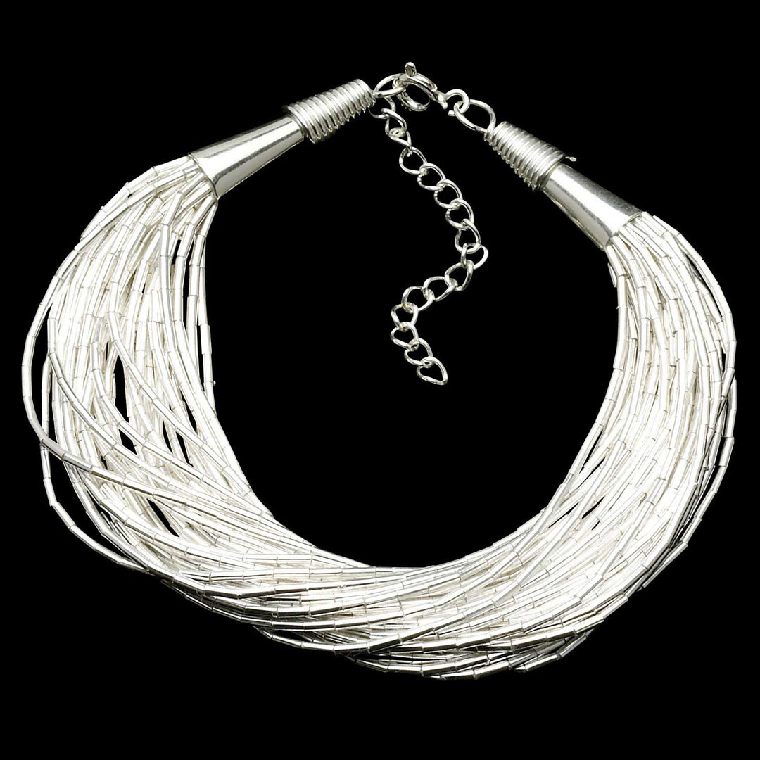 Sylvia 50 Strand Necklace - Corazon Latino