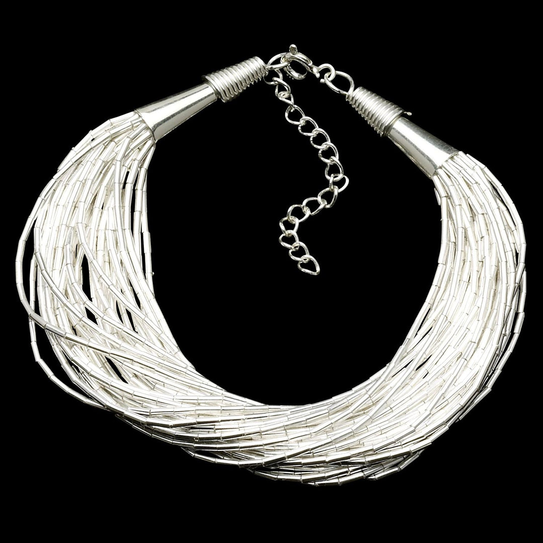 Sylvia 50 Strand Necklace - Corazon Latino