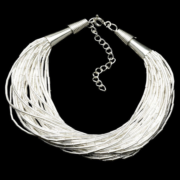 Sylvia Liquid Silver Bracelet - Corazon Latino