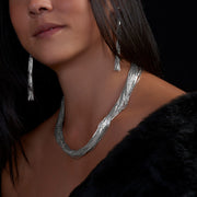 Sylvia Liquid Silver Earrings - Corazon Latino